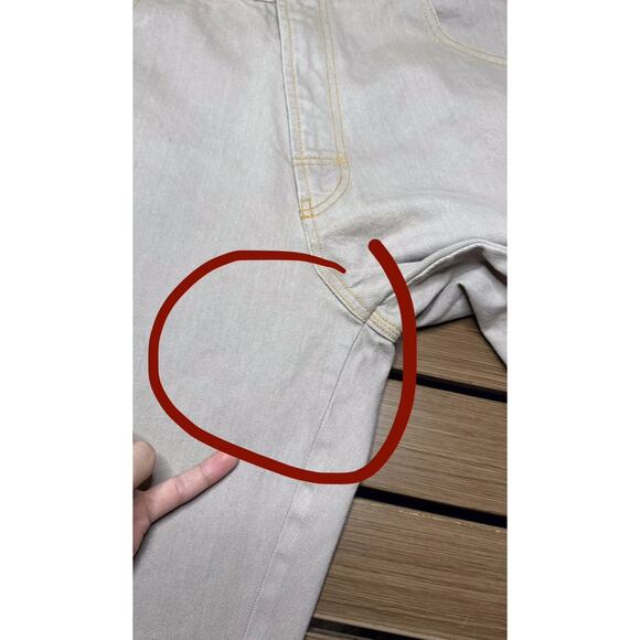 Baggy GB Jeans Men 38x33 Y2K Skater Wide Leg southpole Type Fit - Picture 9 of 10